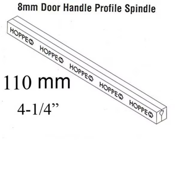 HOPPE/ FUHR Sliding Door Spindle, 8mm x 110mm, 517596